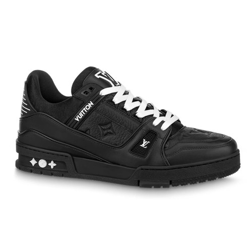 LV Trainer Sneaker Black